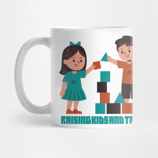 Raising Kids And Trusting God Mug